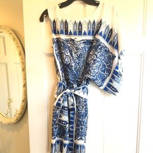 BCBG blue dress